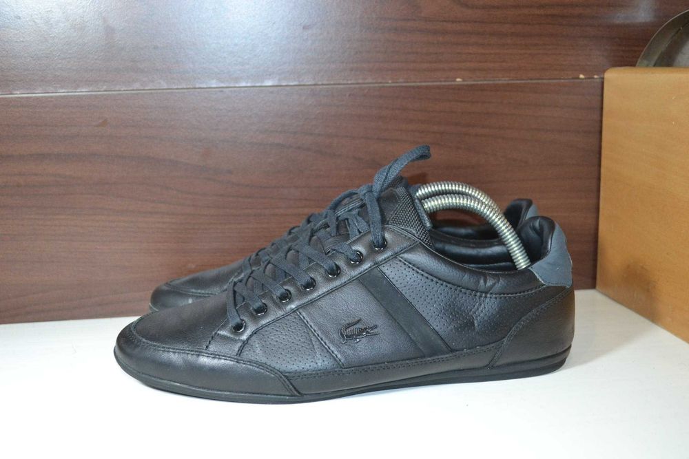 lacoste 42р кроссовки туфли кожаные оригинал полуботинки