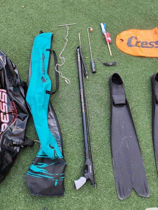 Equipamento completo de Caça Submarina