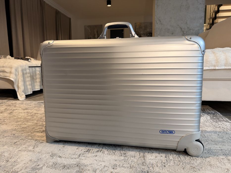 Rimowa Silver Integral 925.70 – vintage walizka aluminium 66L | Made in Germany