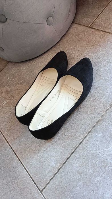 Baleriny czarne 38