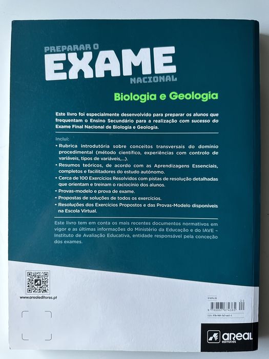 Preparar o Exame Nacional 2023 - Biologia e Geologia 11 - 11.º Ano