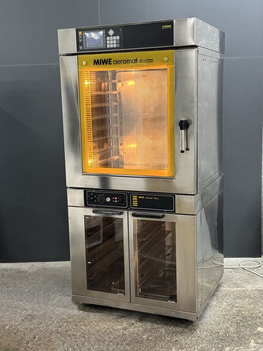 Пароконвекційна піч Miwe aeromat 8.64 T MUCS з розстійною шафою