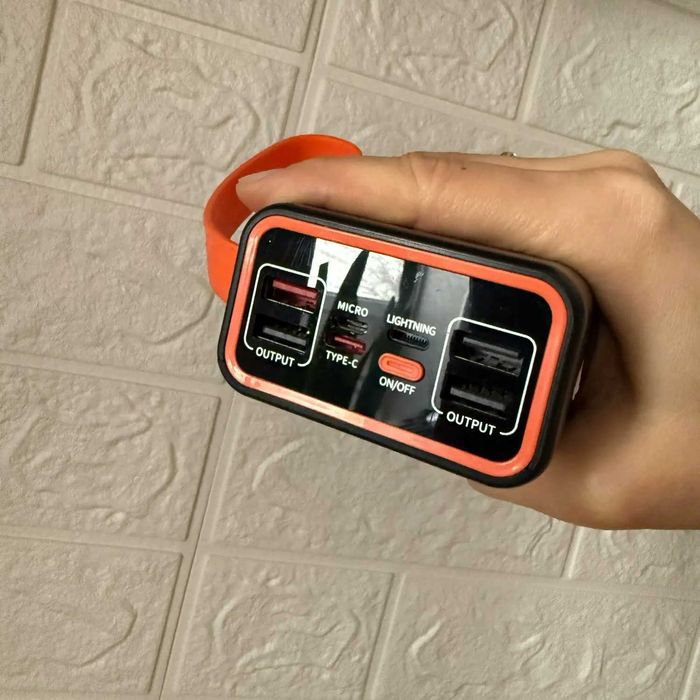 Портативний акумулятор павербанк 50000 mAh з швидкою зарядкою 66 W