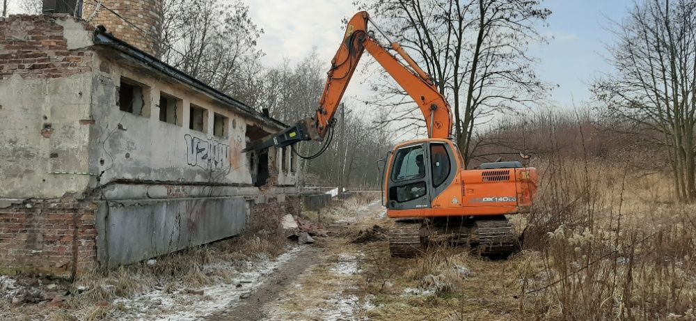 Usługi Roboty Koparką Gąsienicową Minikoparka Wynajem Wozidło Sprzedaż