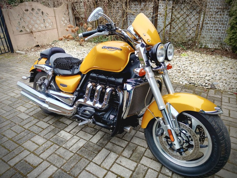 Sprzedam Triumph Rocket 3, zamienię na Harley Davidson , Indian, Big Dog