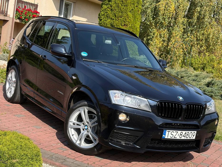 BMW X3 M-PAKIET 2.0d 184KM Alu19 Xenon Navi Skóra HeadUp Nowy Rozrząd