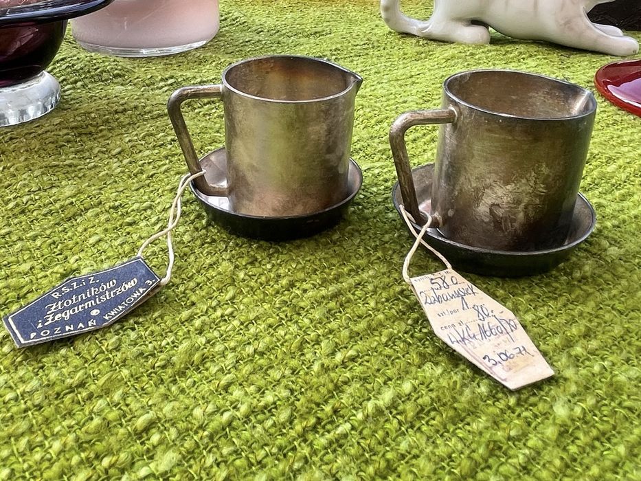 Dzbanuszki na mleczko 1971rok 2 szt