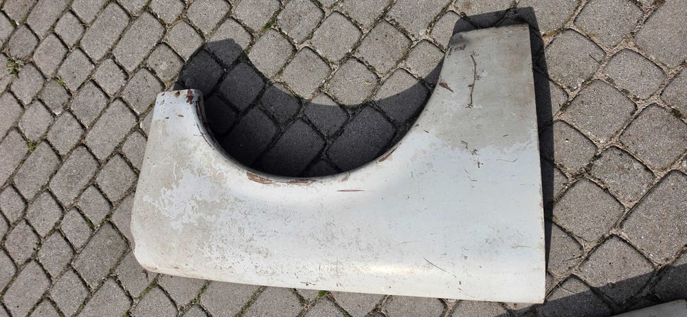 Błotniki Trabant – komplet elementów karoserii – oryginał, do renowacji