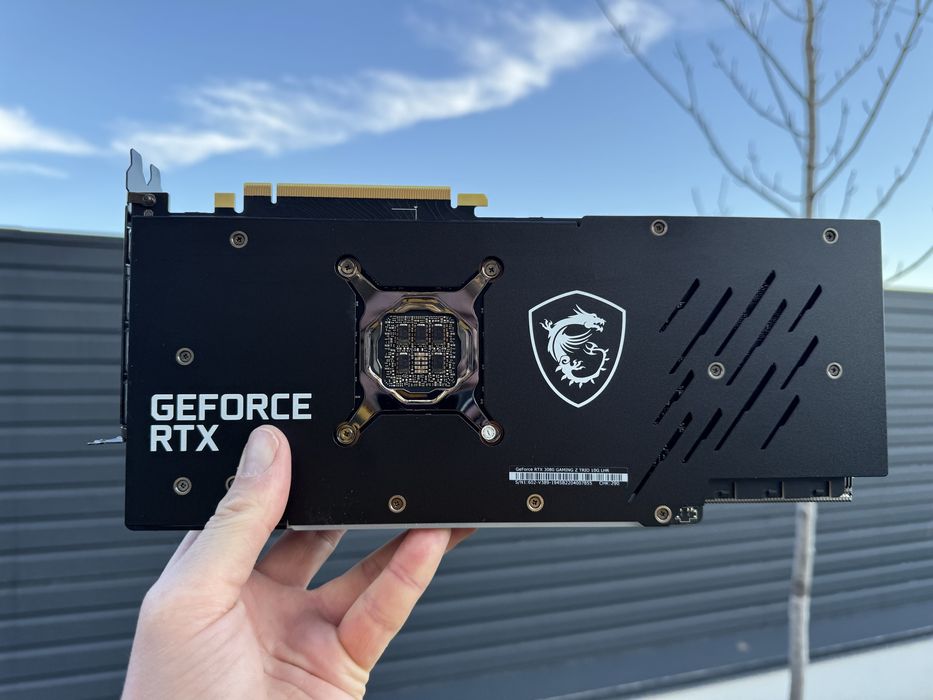 Відеокарта MSI GeForce RTX 3080 Gaming Z Trio 10GB GDDR6X 320bit ідеал