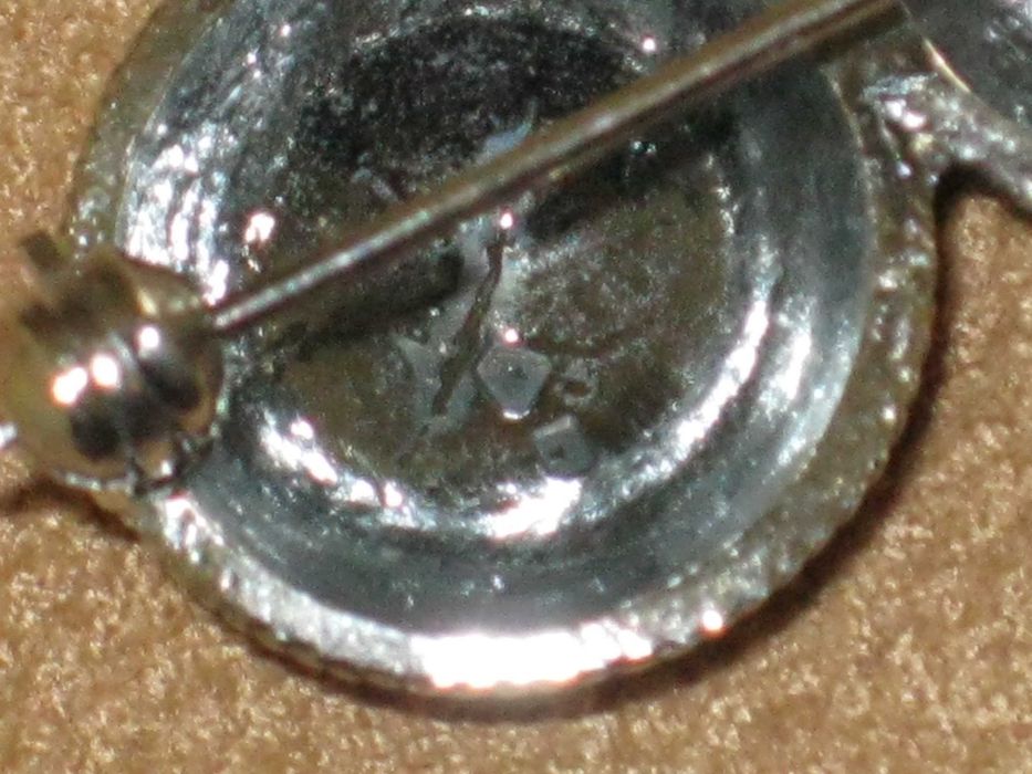 Alfinete Artesanal em Prata de lei Maciça 835`/..