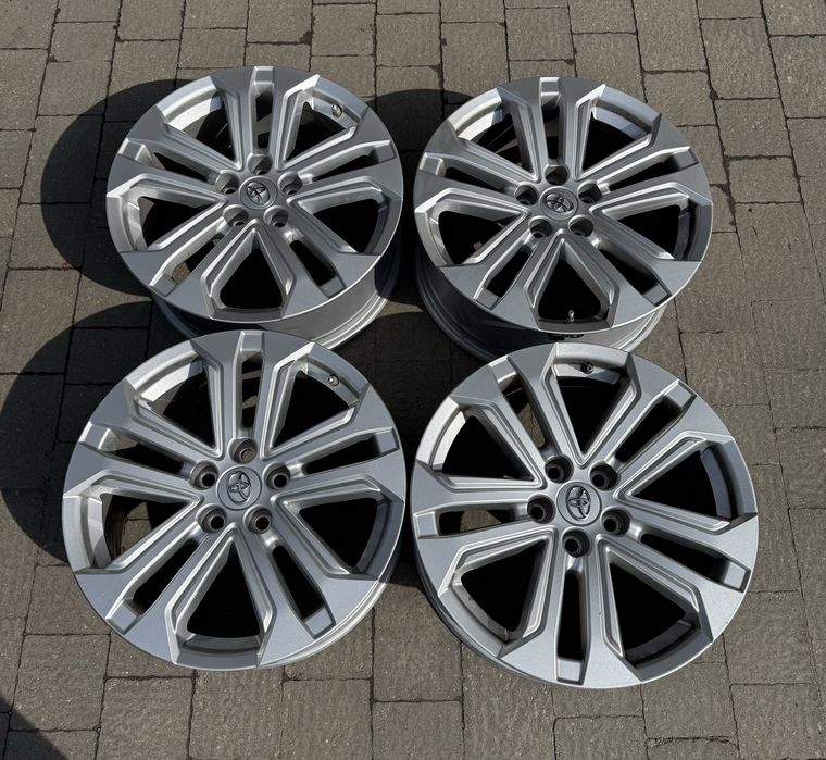 Alufelgi Toyota Rav 4 5x114.3 18” 7j ET35 czujniki ciśnienia TPMS Honda Suzuki Lexus