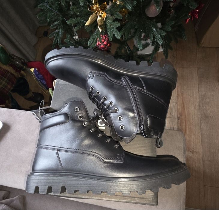 Фінські чоботи з натуральної шкіри Pomar 41