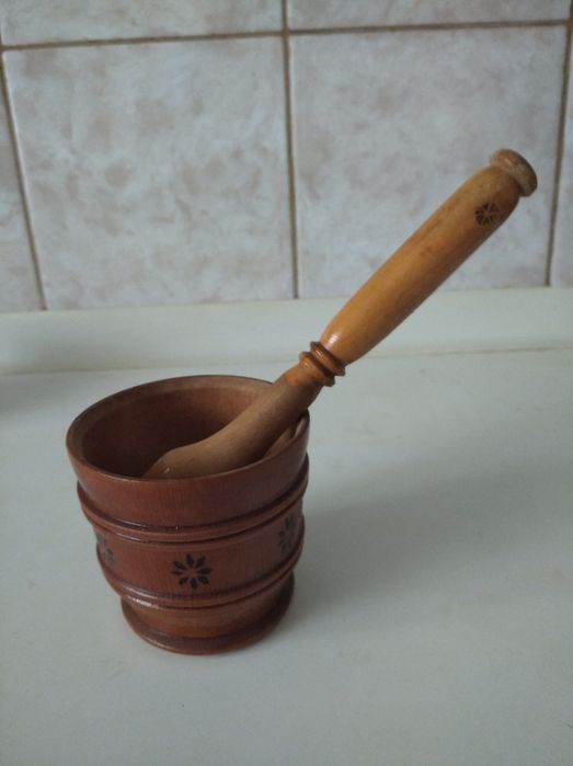 Ступка дерев'яна