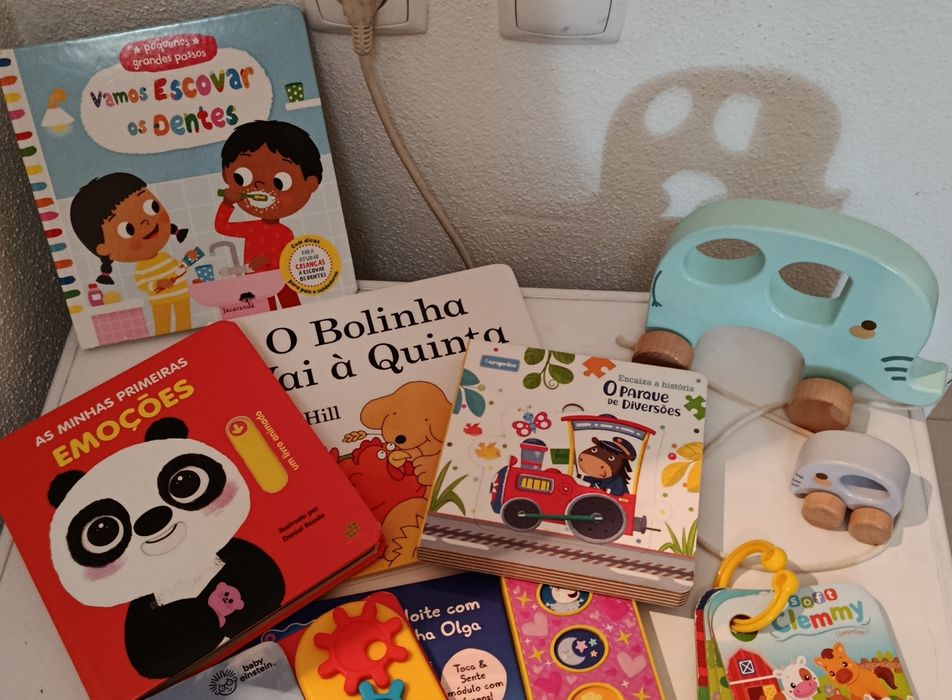 Livros interativos de criança
