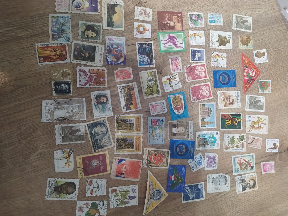 Старовинні Марки 450 штук.