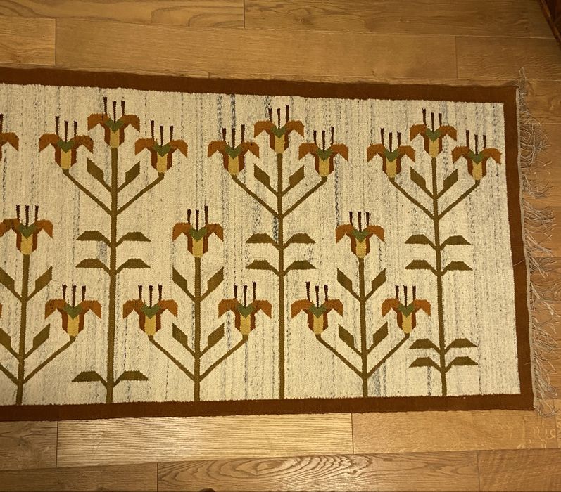 Wzorzysty prostokątny kilim