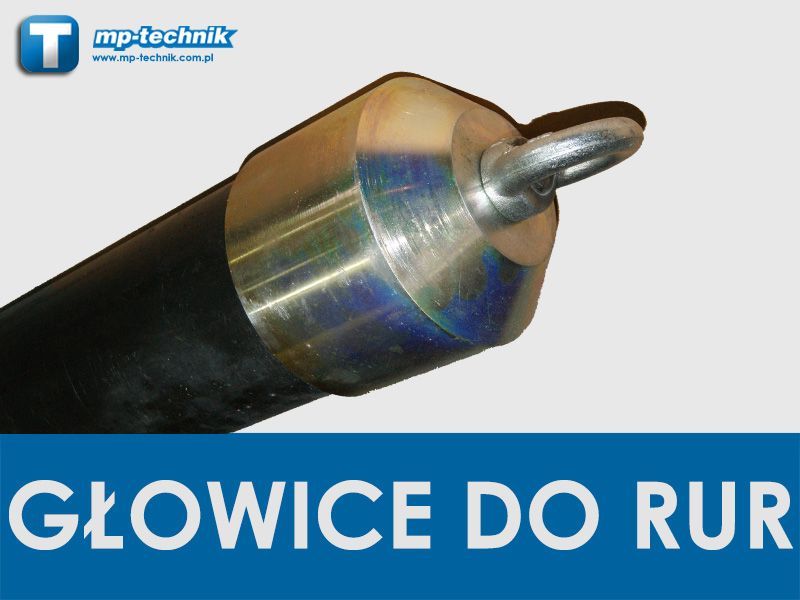 Chwytaki, głowice do wciągania i przeciągania rury wiertnicą, kretem