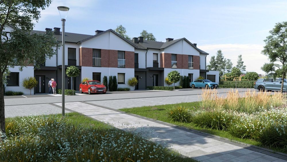Mieszkanie w zabudowie szeregowej 76,52 m2 Jarocin Ogrody Soho