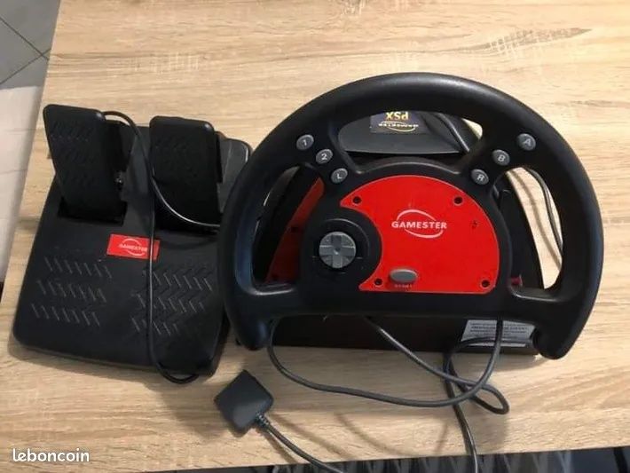 Volanta e pedais Playstation