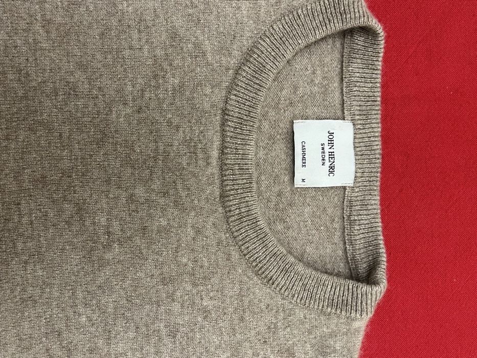 Брендовый кашемировый 100% свитер 48-50р John Henric Швеция