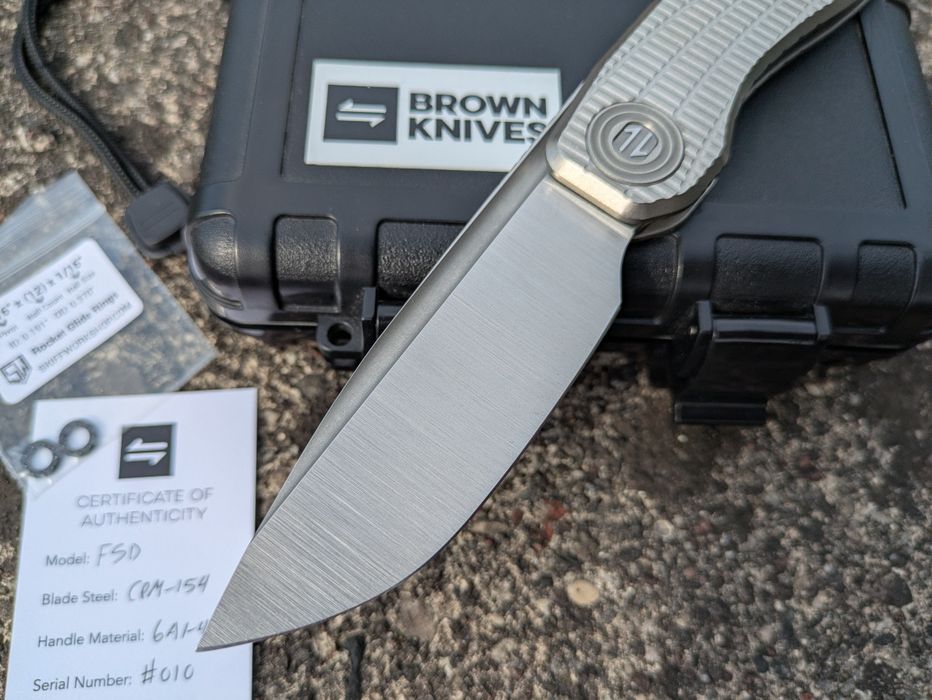 Nóż folder Brown Knives FSD