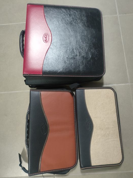 Arquivadores de CD's - conjunto de 3