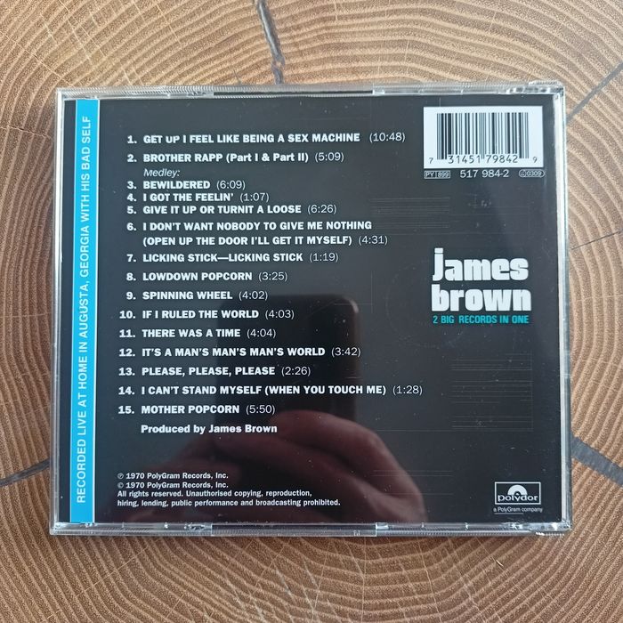James Brown -  Sex Machine płyta CD