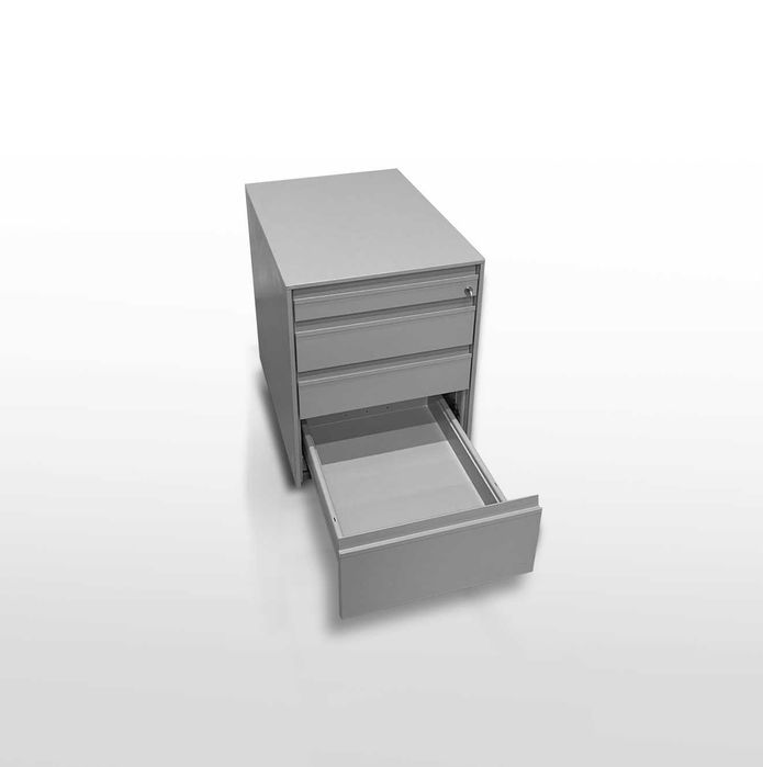 Kontenerek Hali Szary 4 szuflady