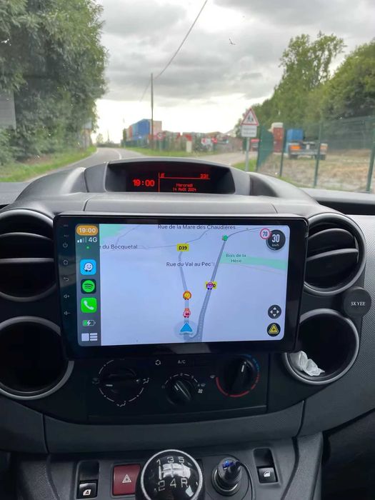 Nowe Radio/Nawigacja ANDROID Peugeot PARTNER / BERLINGO (2+32/4+64gb)