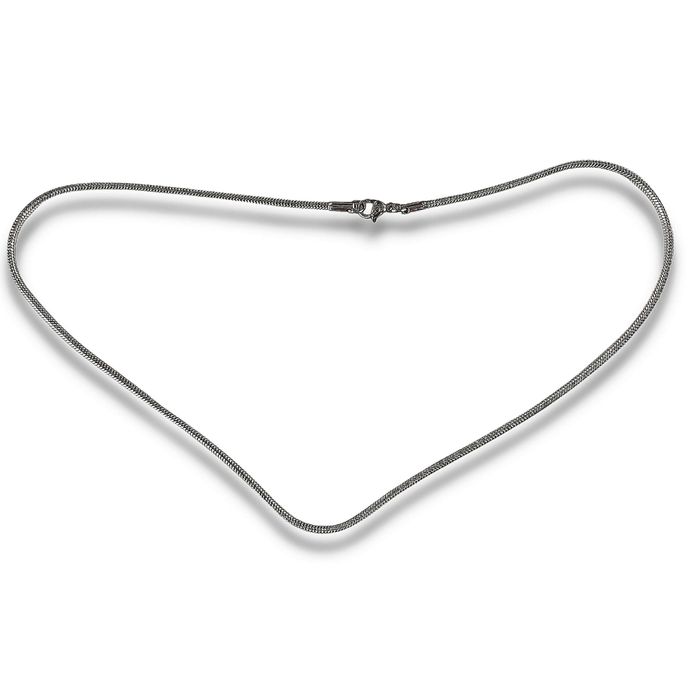 Łańcuszek Żmijka 45 cm 2 mm Stal Szlachetna Prezent