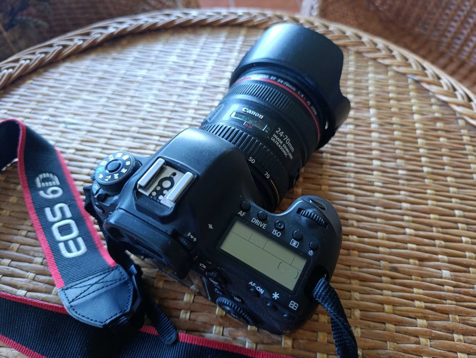 Canon 6D com lente 24 70 F4