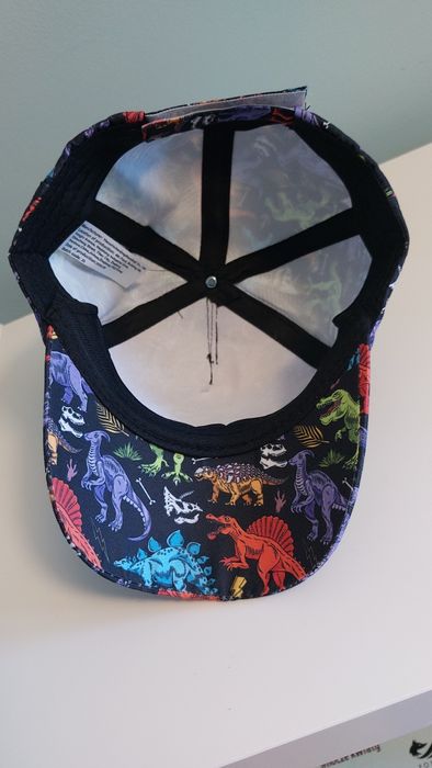 Czapka z daszkiem dinozaury