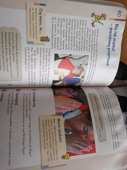 Podręcznik do religii Miejsca pełne BOGActw klasa 4