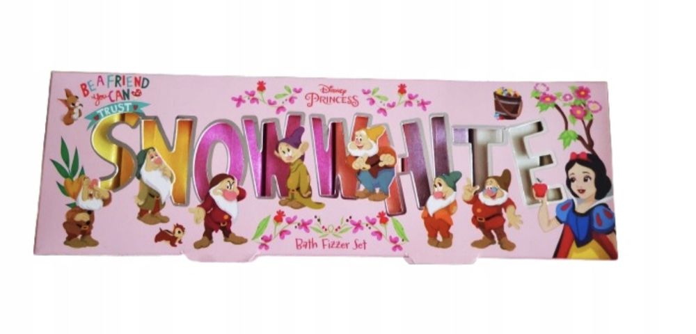 Musujące kule kostki tabletki do kąpieli Disney Królewna Śnieżka