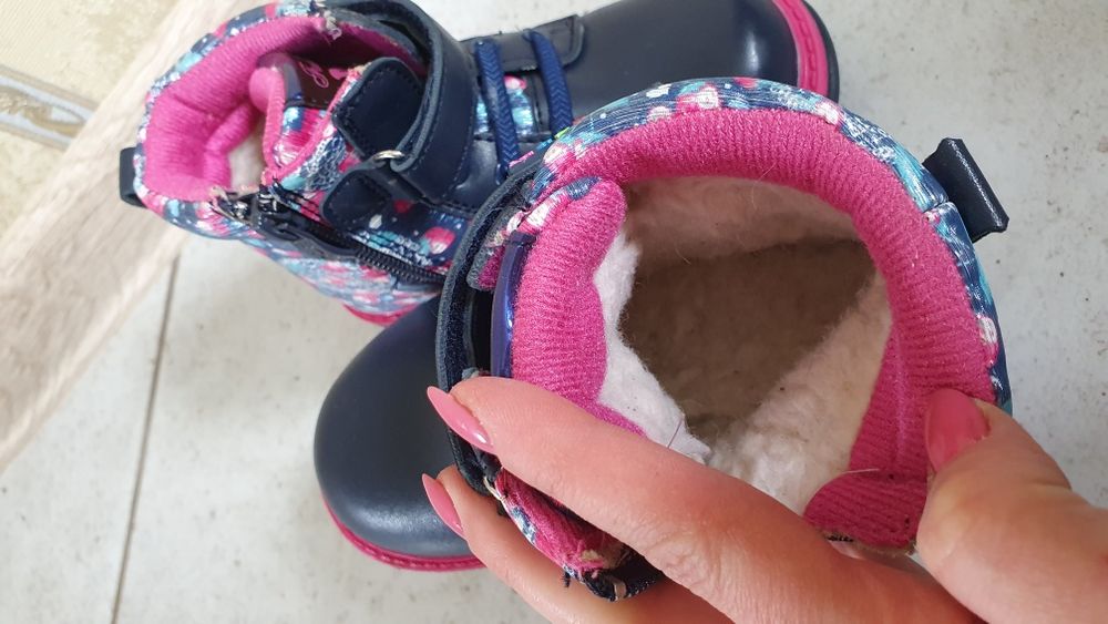 Зимові чобітки, дитяче зимове взуття