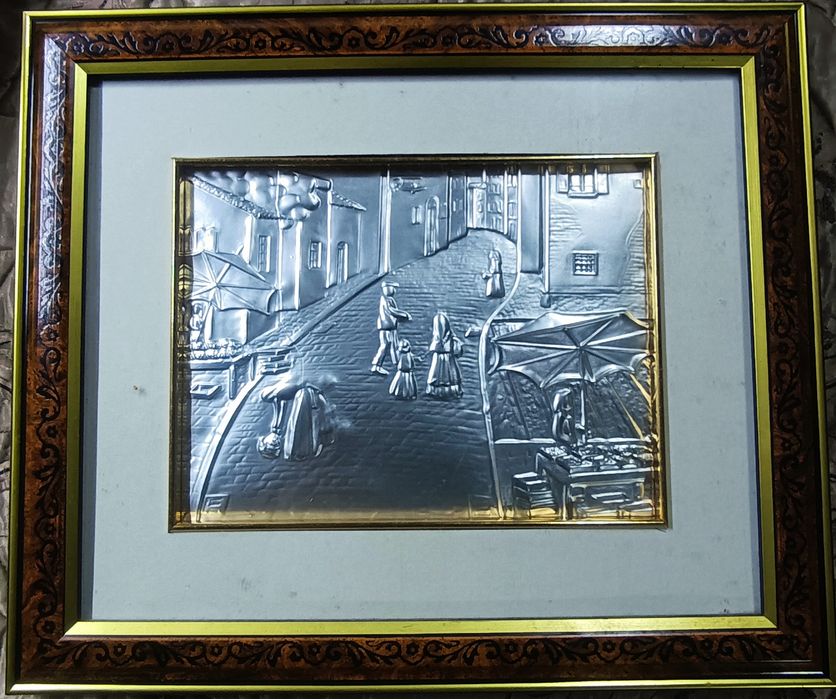 Quadro d'arte fiorentina 35x30 cm