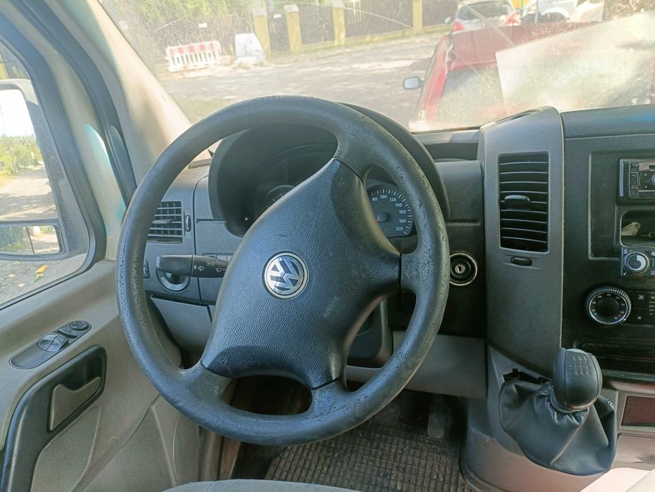 Crafter Mechanicznie sprawny uszkodzony most  9499/ lub zamiana na wywrotke