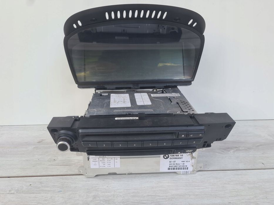 Radio BMW e60 e61 ccc Professional 9147869 + ekran