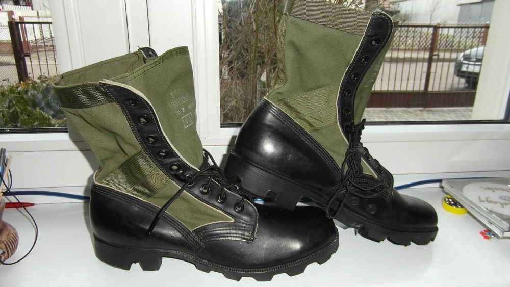 Buty wojskowe Jungle Panama Combat_Kontrakt 1985_megaUnikat_US 10/nowe
