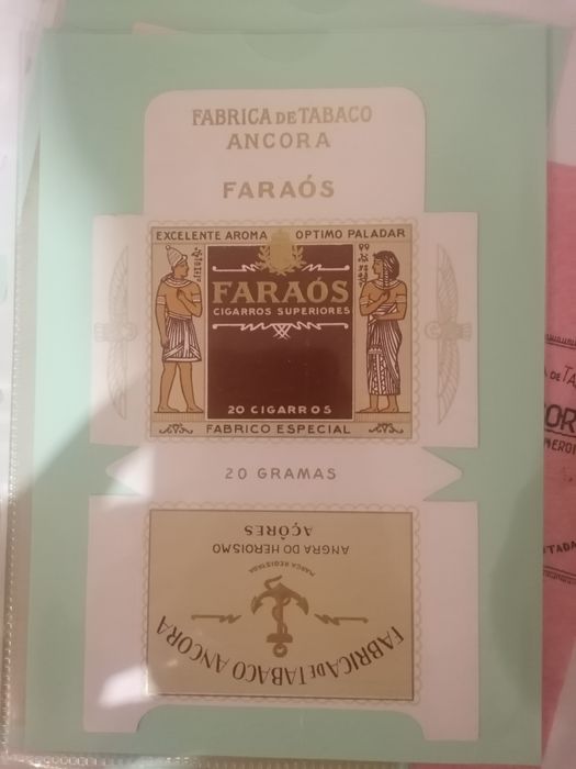 Embalagens antigas - tabaco