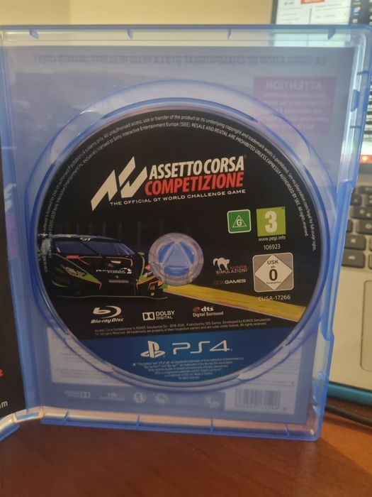 Jogo ps4 Assetto Corsa competizione