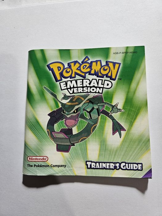 Pokemon Emerald Nintendo Gameboy Advance PAL Oryginał