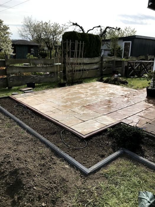 Brukarz układanie kostki brukowej oraz usługi minikoparka prace ziemne