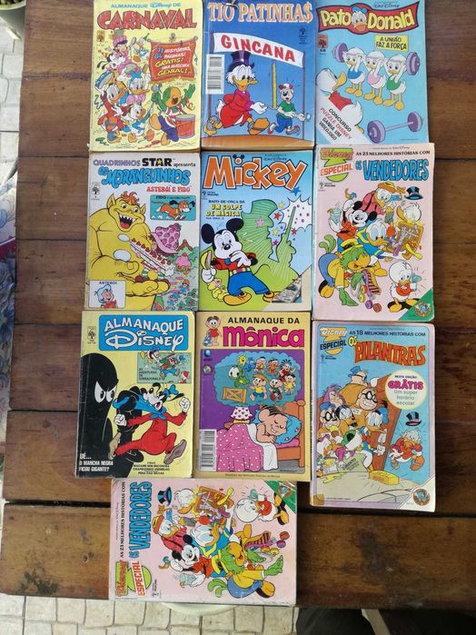 Livros Banda desenhada Disney vários