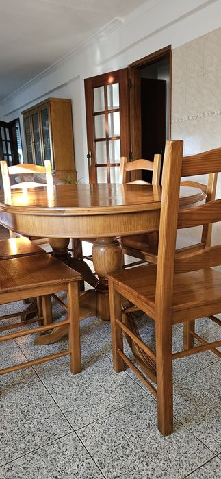 Mesa de Cozinha de Madeira