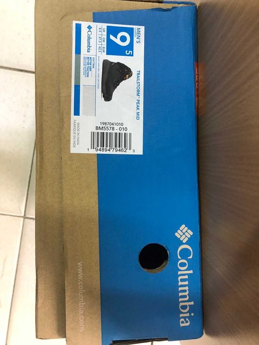 Ботинки Columbia Trailstorm Peak Mid (BM5578-010) оригинал