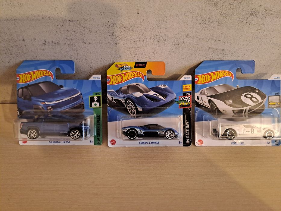 Hot wheels 3szt.