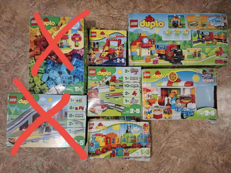 Lego duplo набори в наявністі