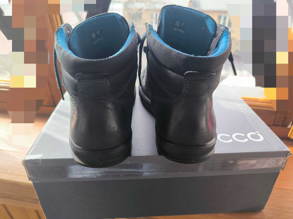 Кожанные ботинки Ecco Ennio GoreTex (43 размер)