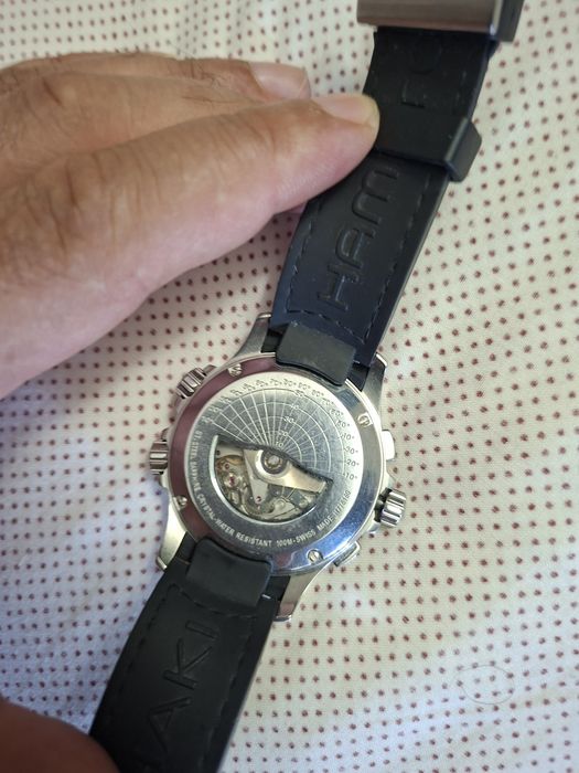 Relogio  Hamilton  chrono  automático.